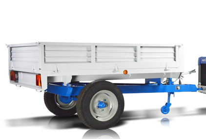Multione-trailer_for mini loader