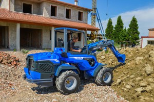 MultiOne mini loader 9 series with mini backhoe